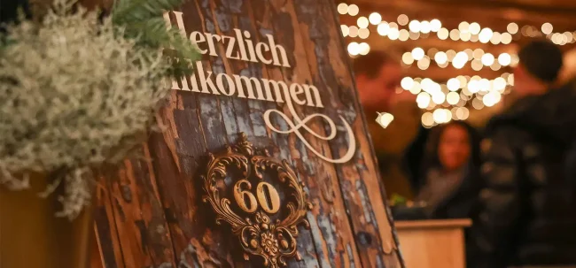 Zaugg Jubiläum 60 Jahre